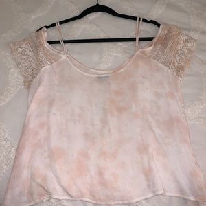 Charlotte Russe cold shoulder top